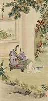 藏品(梧桐仕女圖)的圖片