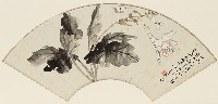 藏品(擬李觶玉蘭扇面)的圖片