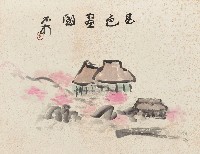 藏品(春色畫圖)的圖片