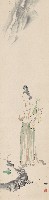 藏品(持花仕女)的圖片
