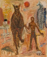 藏品(牧馬夕歸)的圖片