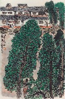 藏品(綠樹林)的圖片