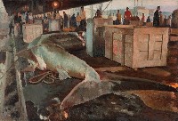 藏品(清晨魚市)的圖片