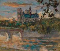 藏品(聖母院在望)的圖片