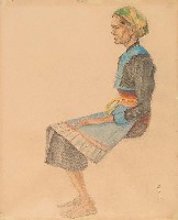 藏品(山地婦人)的圖片