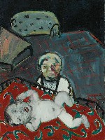 藏品(祖母與孫)的圖片