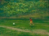 藏品(球與小孩)的圖片