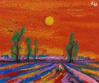 藏品(落日)的圖片