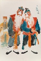 藏品(舞台小丑 (紛議論))的圖片