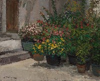 藏品(盆花 (入門口))的圖片