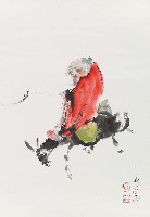 藏品(騎驢圖)的圖片