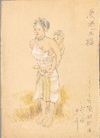 藏品((1)蘭嶼少婦；(2)殺海豚)的圖片