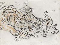 藏品(母子親（虎）)的圖片