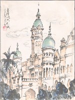 藏品(吉隆玻大鐘樓（彩）)的圖片