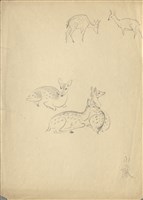 藏品((1)小鹿；(2)日本短雞)的圖片