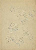 藏品((1)鷺鷥 （各姿態）；(2)鷺鷥 （各姿態）)的圖片