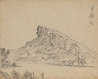 藏品((1)半屏山；(2)竹簍)的圖片