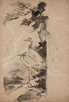 藏品((1)一對鶴；(2)藤樹)的圖片