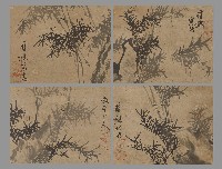藏品(墨竹四幅)的圖片