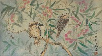 藏品(桃花雙喜)的圖片