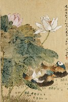 藏品(荷塘鴛鴦)的圖片