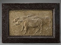 藏品(水牛浮雕)的圖片