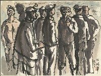 藏品(礦工速寫)的圖片