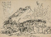 藏品((1)達邦社會所(2)菊(部分))的圖片