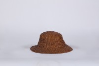 藏品(棕皮製女用禮帽、椰鬚禮帽)的圖片