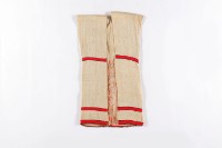 藏品(古串鈴男上裝、貝珠串鈴衣)的圖片