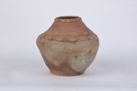 藏品(陶壺、素燒折肩甕)的圖片