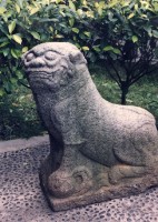 藏品(石敢當獅乙對)的圖片