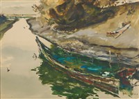 藏品(沙岸沈舟靜（安平）)的圖片