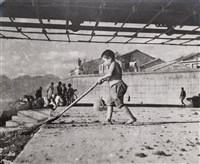 藏品(臺北橋下小童清掃淤泥)的圖片