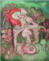 藏品(螳螂與種子)的圖片