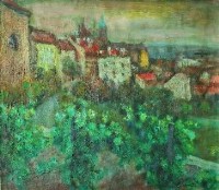 藏品(遠眺山城)的圖片