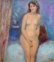 藏品(裸婦(2)頭上有簪兩朵花)的圖片