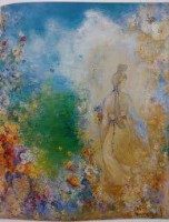 藏品(雲霧內之少女)的圖片