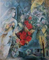 藏品(新娘與農村)的圖片