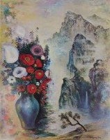 藏品(山水與花(4))的圖片
