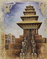 藏品(Nyatapola寺院)的圖片