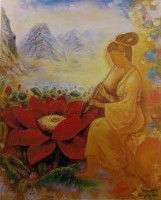 藏品(紅蓮花)的圖片