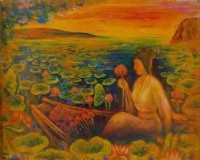 藏品(採蓮花)的圖片