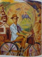 藏品(農村工作時之自畫像)的圖片