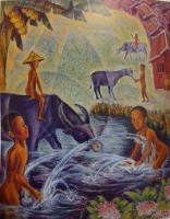 藏品(水牛與牧童)的圖片