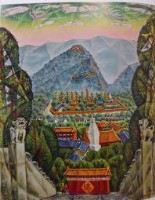 藏品(五台山之寺廟)的圖片