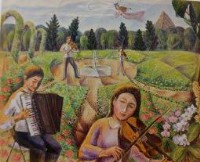 藏品(大安公園之花季音樂)的圖片