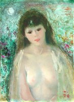 藏品(銀月少女)的圖片