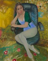 藏品(座椅上的芭蕾舞者)的圖片