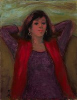 藏品(紫衣女郎(紅背心))的圖片